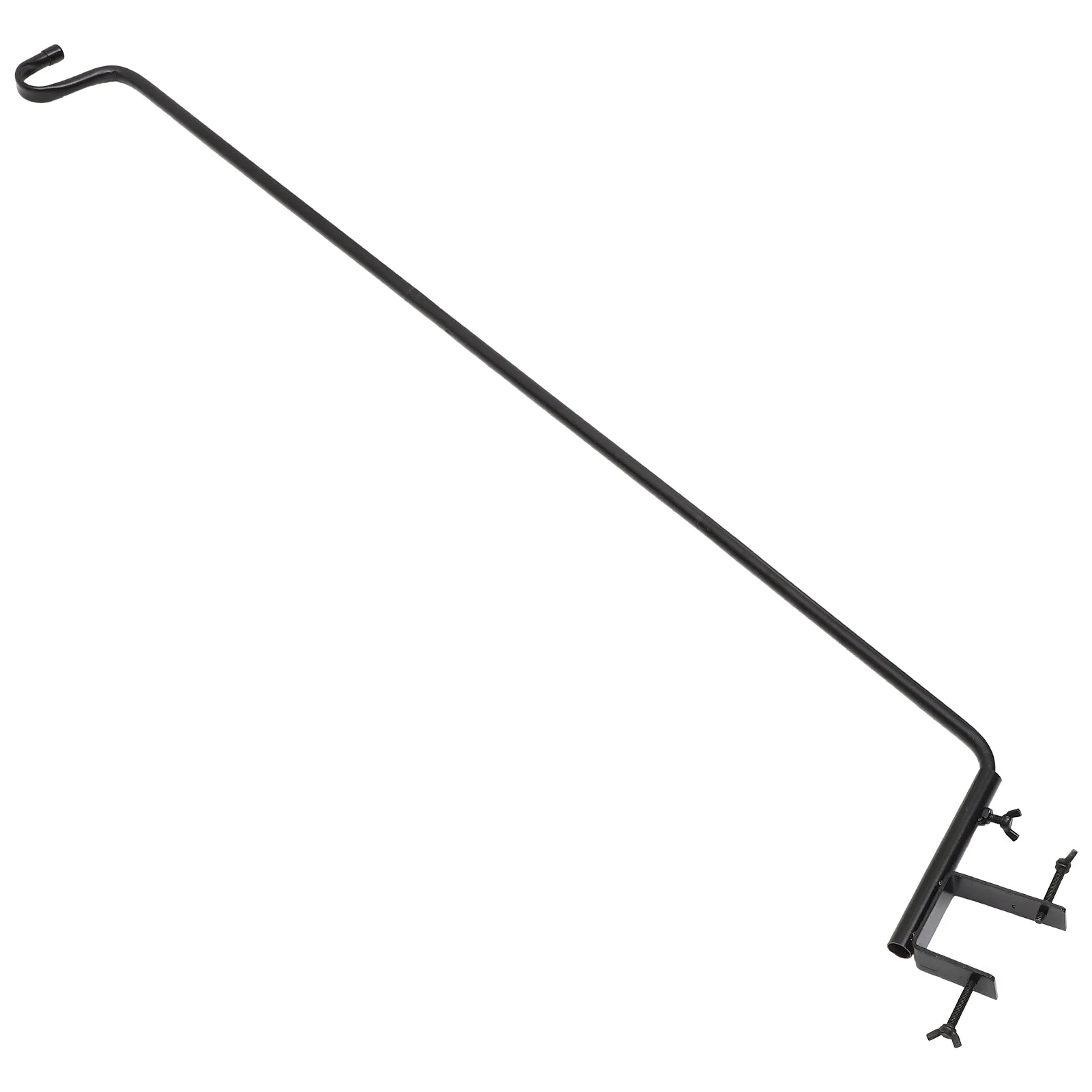 

Hanging Basket Stake Hanger Stand Light Iron Fence Hook Flowerpot Deck Garden Courtyard Stakes Pots