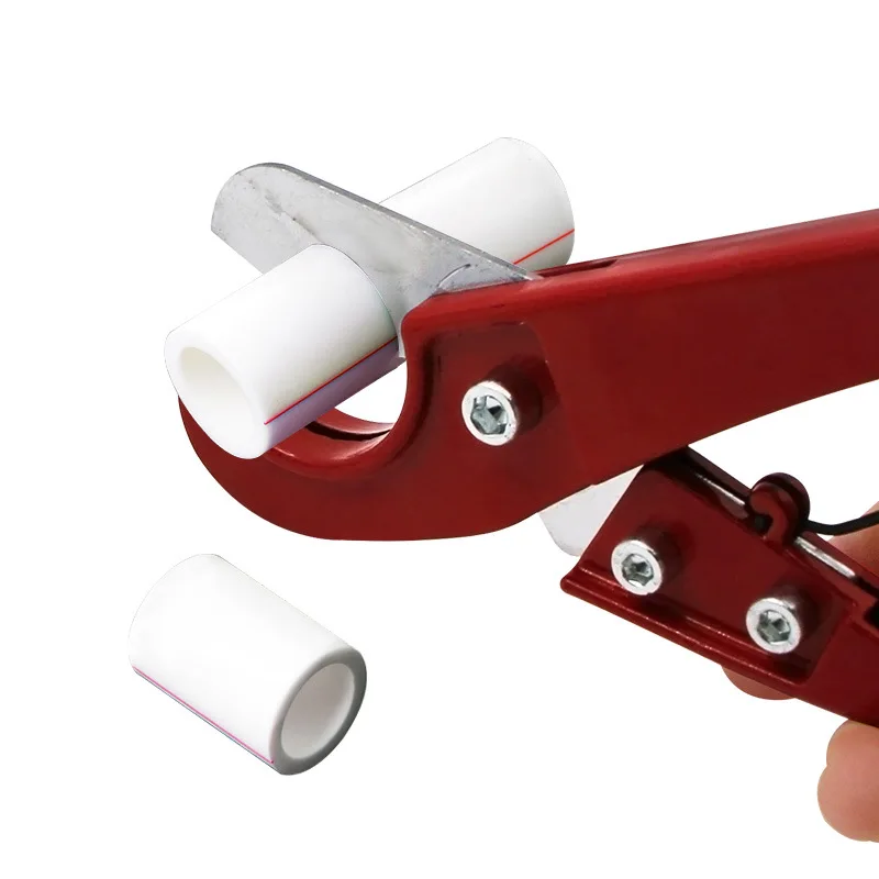 PVC pipe cutter 32mm 1-1/4&quot scissors shear PU PP PE hose cutting hand tool |