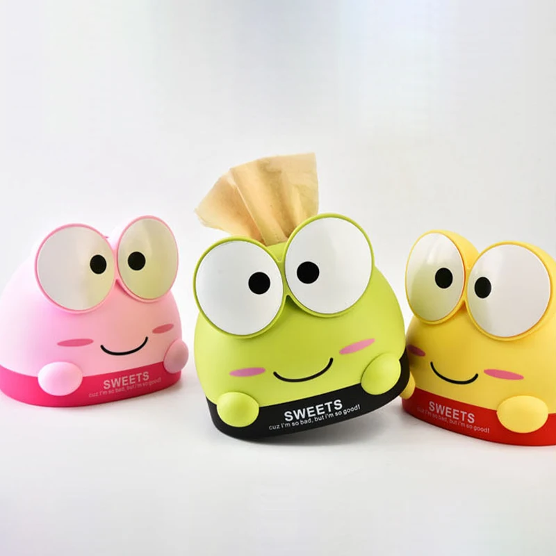 Sanrio Kawaii Kero Keroppi коробка для салфеток мультяшная забавная Бытовая Гостиная Ванная