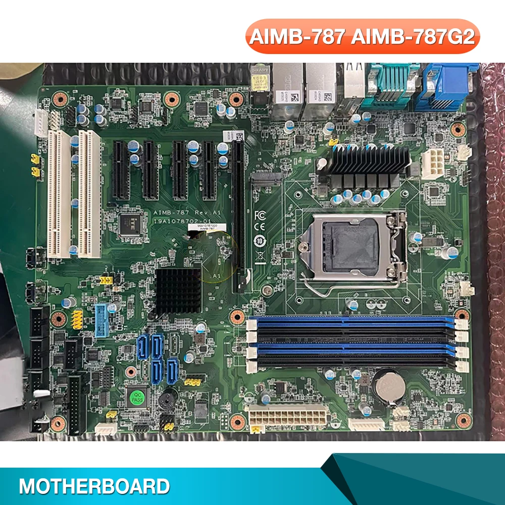 Industrial Motherboard LGA1200 10th Generation Core i9/i7/i5/i3 (Non-ECC) USB 3.2 DDR4 M.2 For Advantech AIMB-787 AIMB-787G2