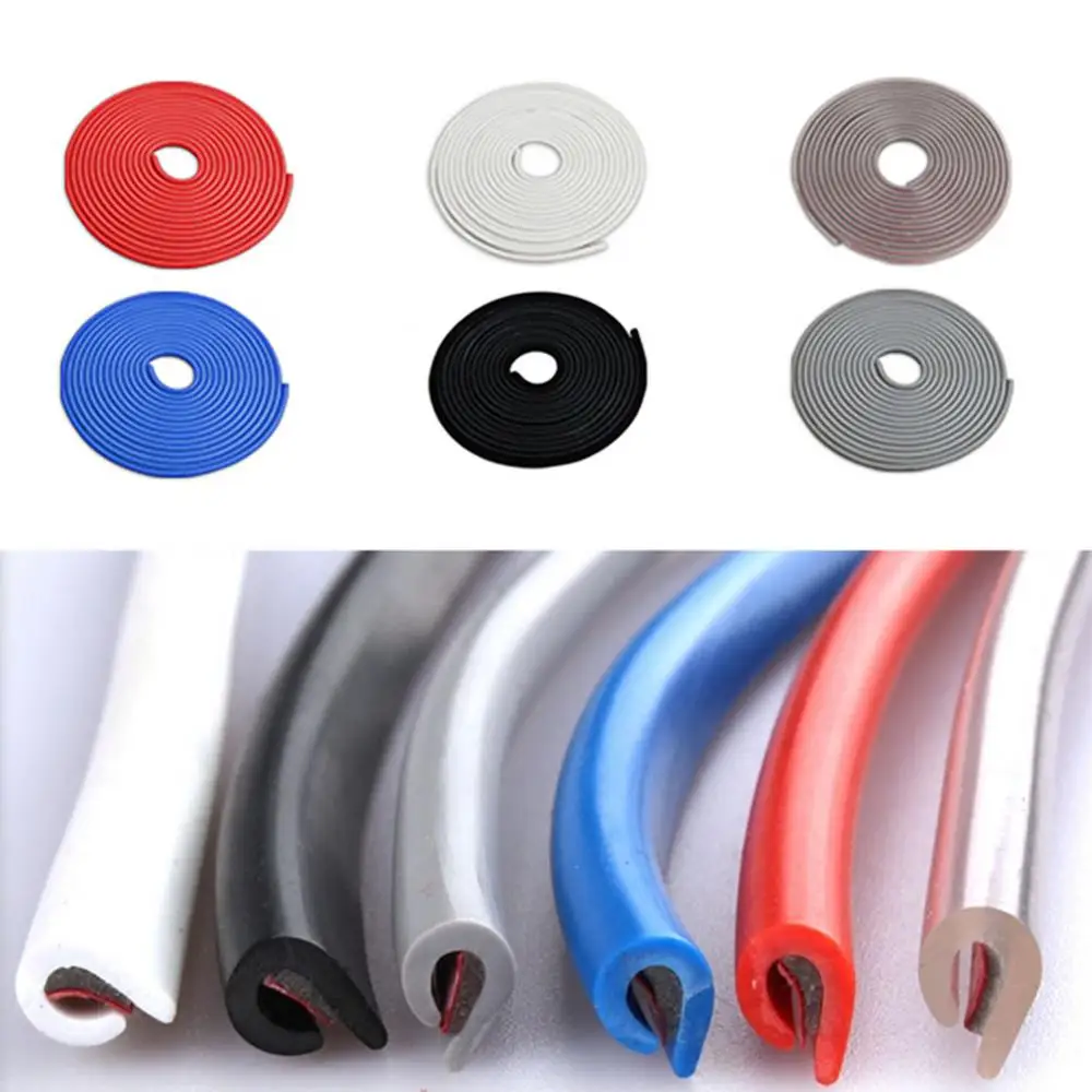 

5M Car Vehicle Door Edge Guard Protector Anti-Collision Trim Molding Strip