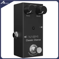 mugig electric guitar effect pedal classic chorus true bypass design aluminum alloy material guitar effect pedal nep 05 by naomi