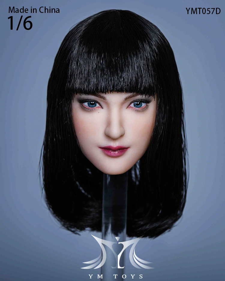 

YMTOYS 1/6 YMT058/YMT057 женская голова Лепка резьба модель подходит для 12 дюймов Женская экшн-фигурка тело предварительная продажа