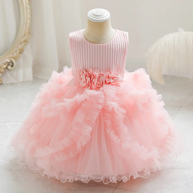 

Детское платье на 1-й день рождения, женское платье для дня рождения, женское вечернее платье без рукавов, платье принцессы