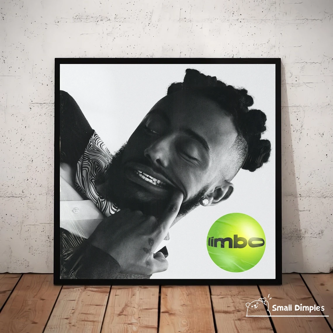 

Постер на холсте с изображением музыкального альбома, без рамки