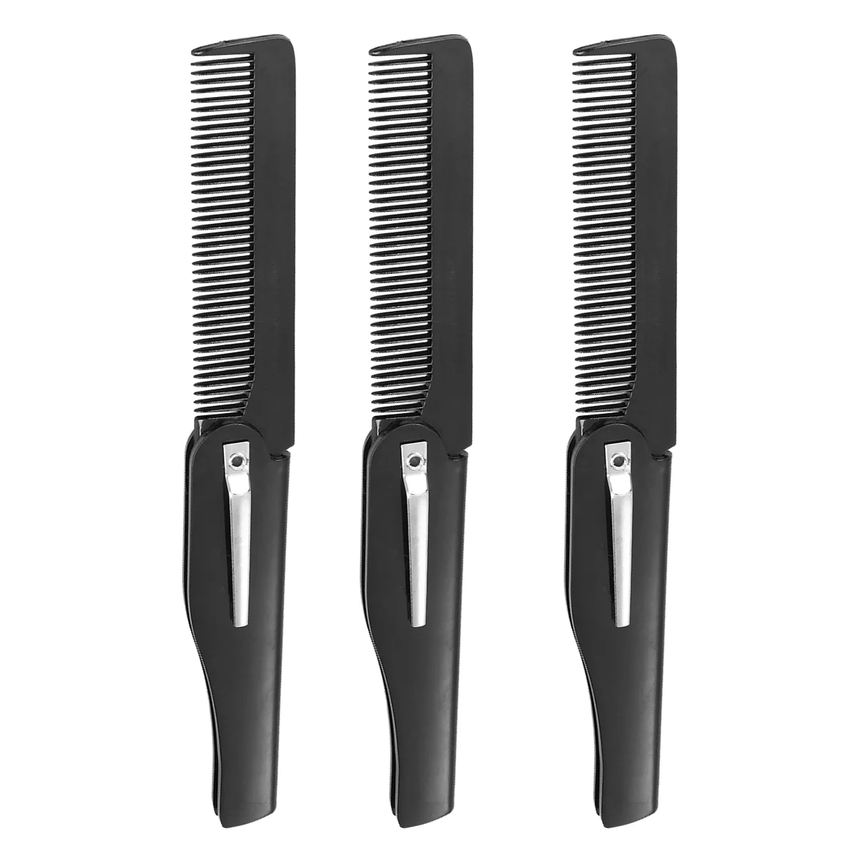 

3pcs Comb Portable Pocket Comb Hairdressing Accessories for Men