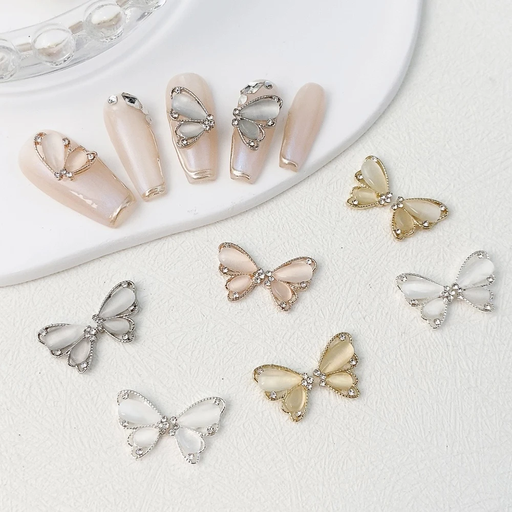 Блестящие подвески для дизайна ногтей 10 шт