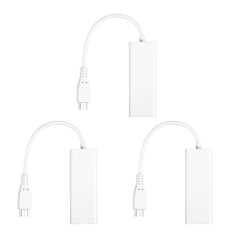 

3X Mini USB 5 Pin 10/100 Мбит/с RJ45 LAN Ethernet адаптер для планшетного ПК