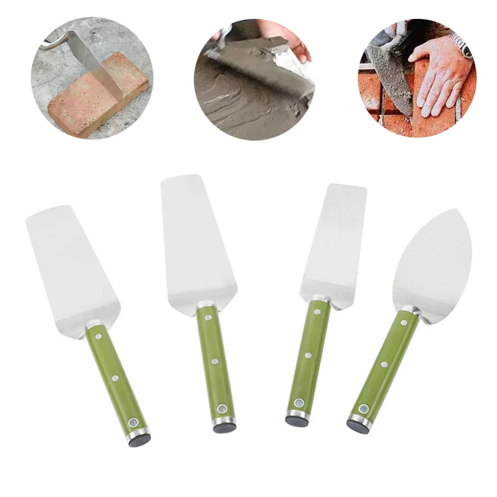 

Stainless Steel Integrated Putty Knife Scraper Spatula Putty Painter Paint Tool Plaster Shovel Clean Spatula Construction Tool
