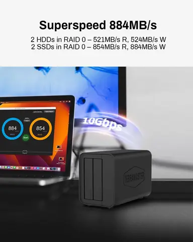 TERRAMASTER D2-320 Корпус для двух жестких дисков