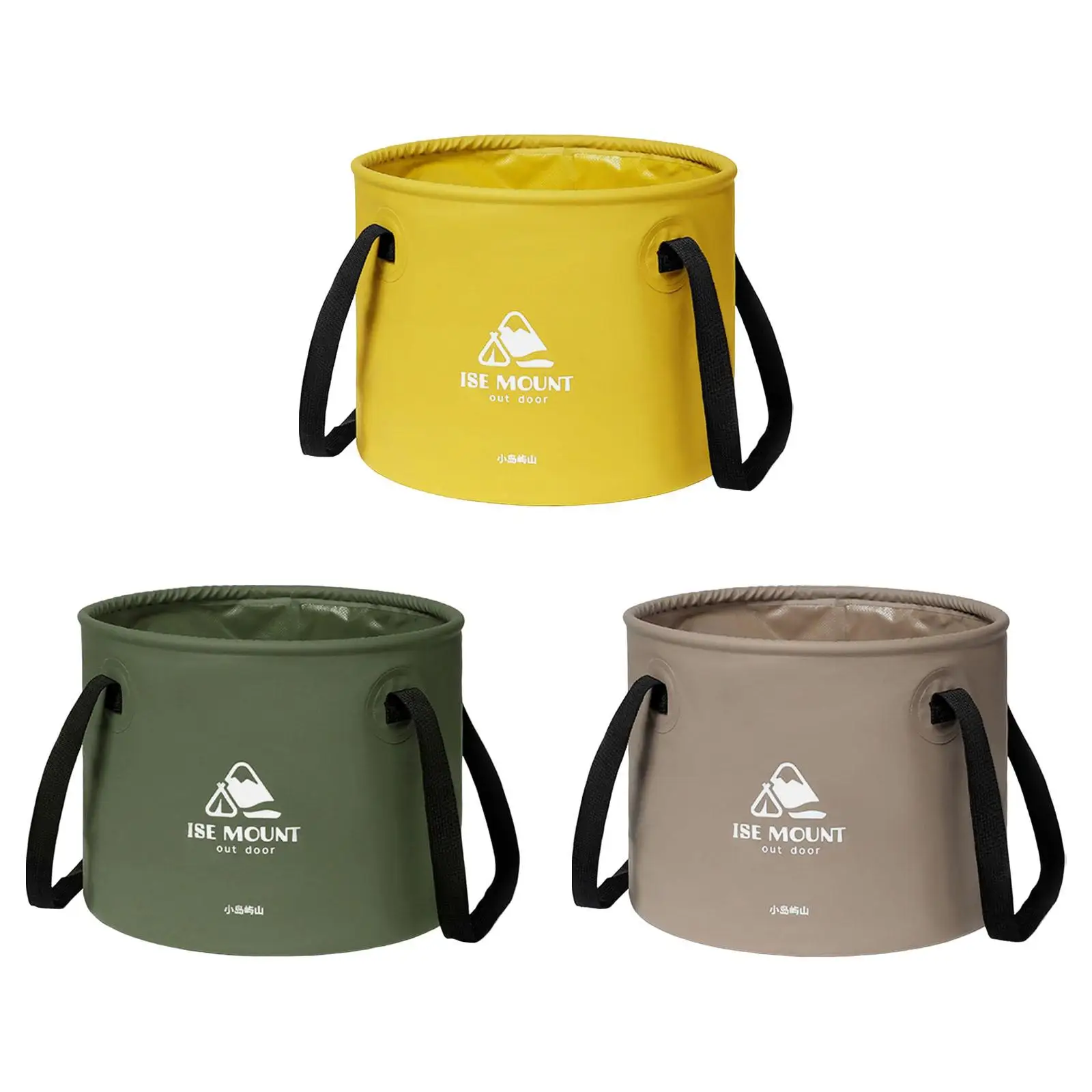 

Multifunctional Folding Bucket 10L Water Container Durable Portable Waterproof for Car Washing Gardening Boating Outdoor Fishing