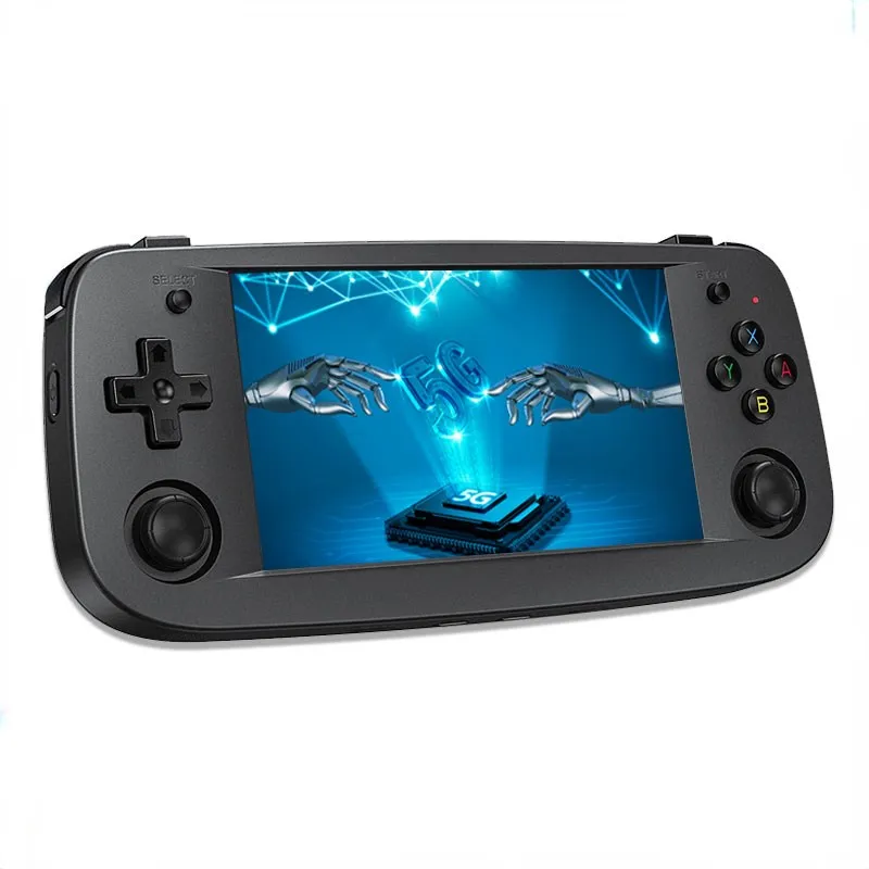

Консоль игровая ручная рk3566 с OLED-экраном 4,95 дюйма и поддержкой Wi-Fi