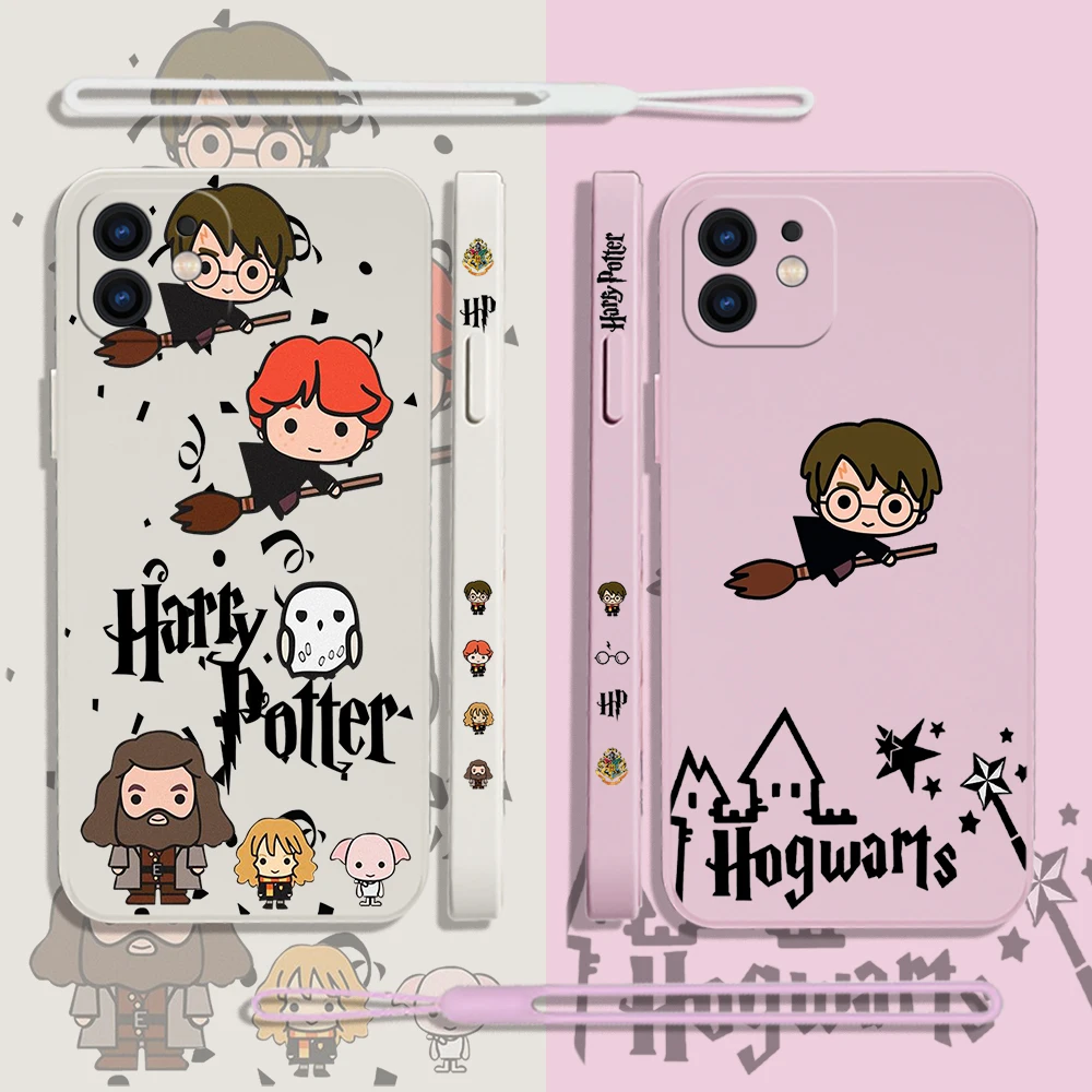 

Harry Potter Phone Case For Xiaomi Redmi Note 11 10A 10 10S 9 8 7 Pro Plus 10C 9A 9C 9T 4G 5G Cases With Lanyard