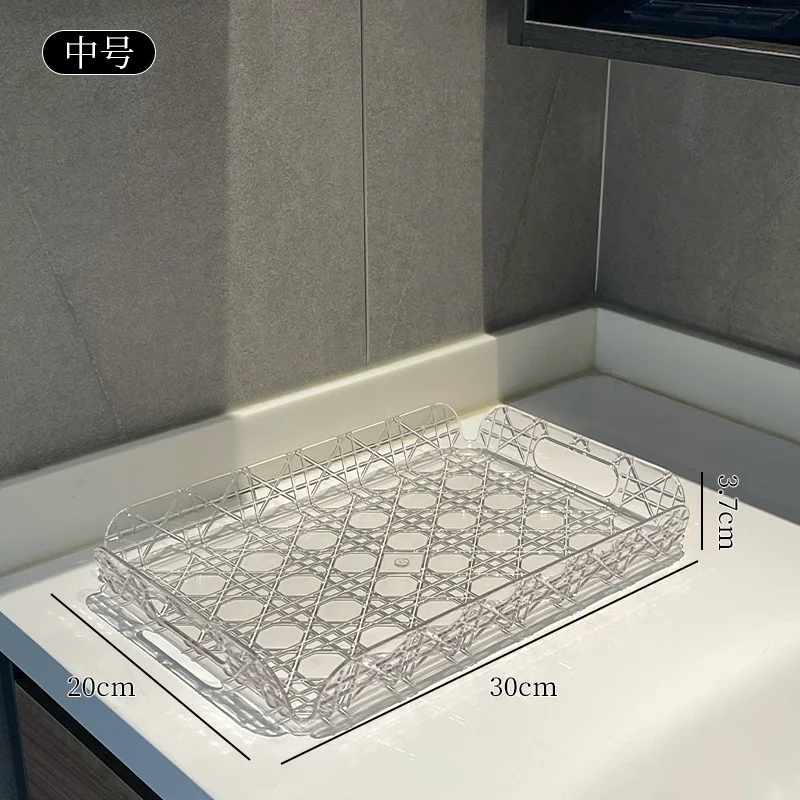 

Акриловый поднос с узором виноградной лозы