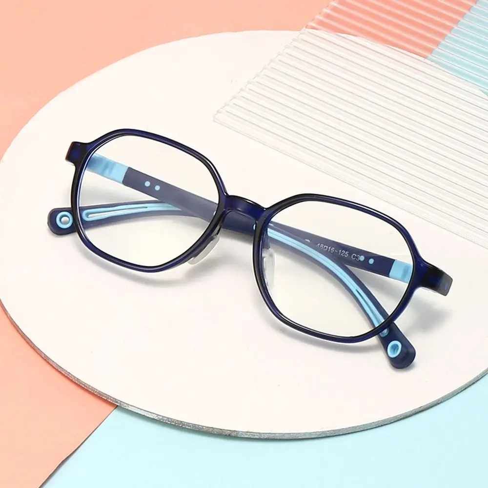 

Fashion Online Classes Portable Computer Anti-blue Light Kids Glasses Ultra Light Frame Comfortable Eyeglasses