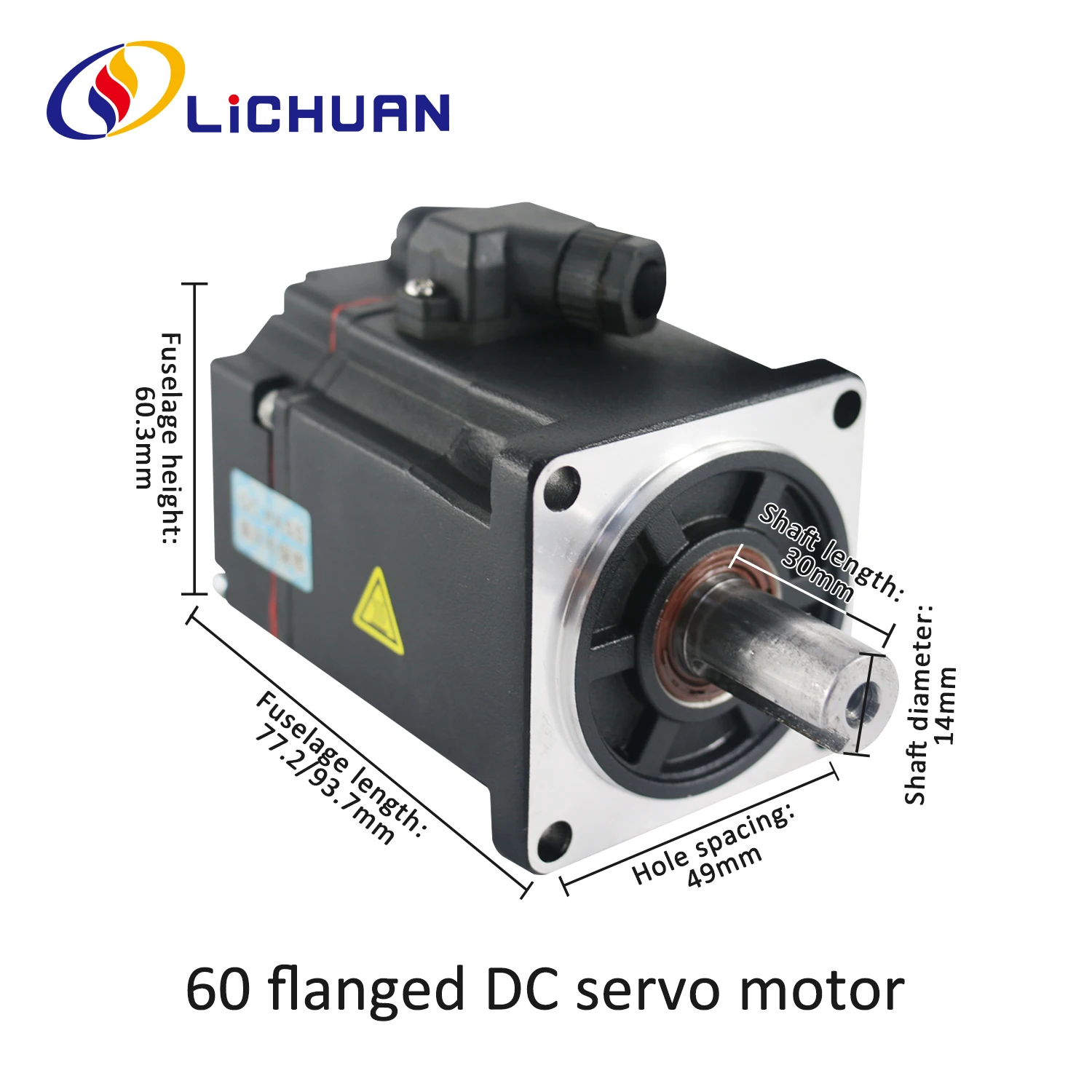 Lichuan DS-P низкое напряжение 200/400 Вт контроллер серводвигателя 48 в 6/10A 3000 об/мин IP65 0