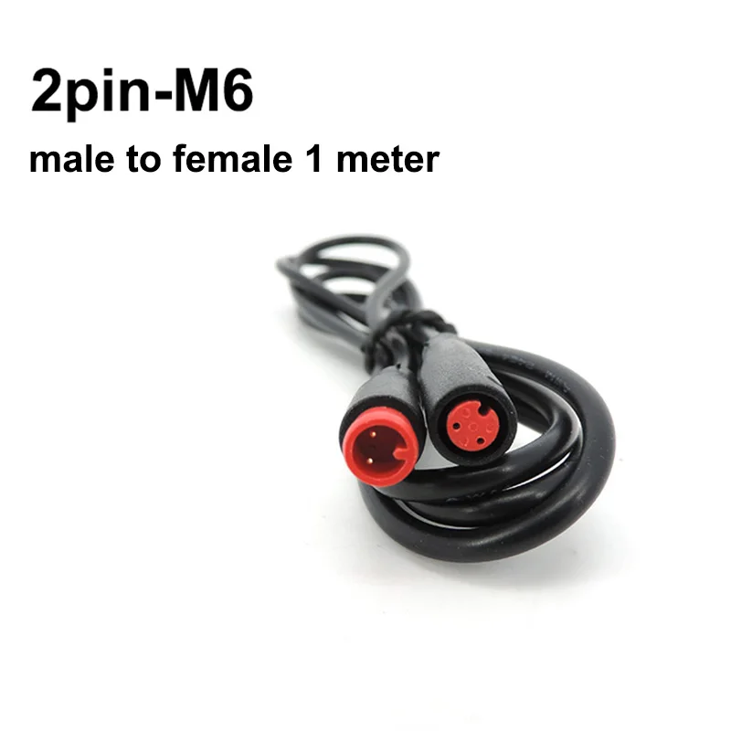 

1 м M6 2 3 5-контактный сердечник «папа» на 2 «мама» Julet Электрический стыковый кабель Разъем для скутера Тормоз водонепроницаемый шнур датчика сигнала 6 мм