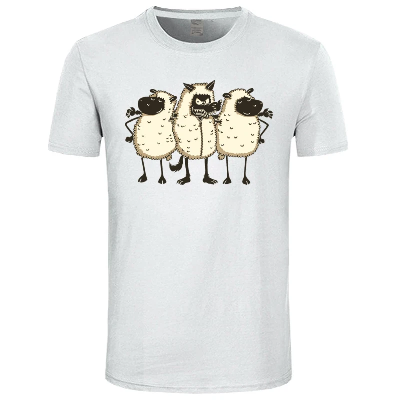 

Friend Sheep T-Shirts Funny Men Women Short Sleeve Newest Labor Day Tee Shirt Printed Tops Shirts Unisex Cartoon Streetwear