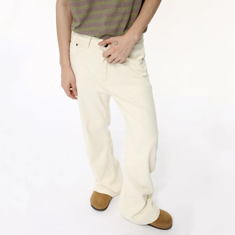 IEFB High Street мужские джинсовые брюки повседневные новые осенние широкие прямые