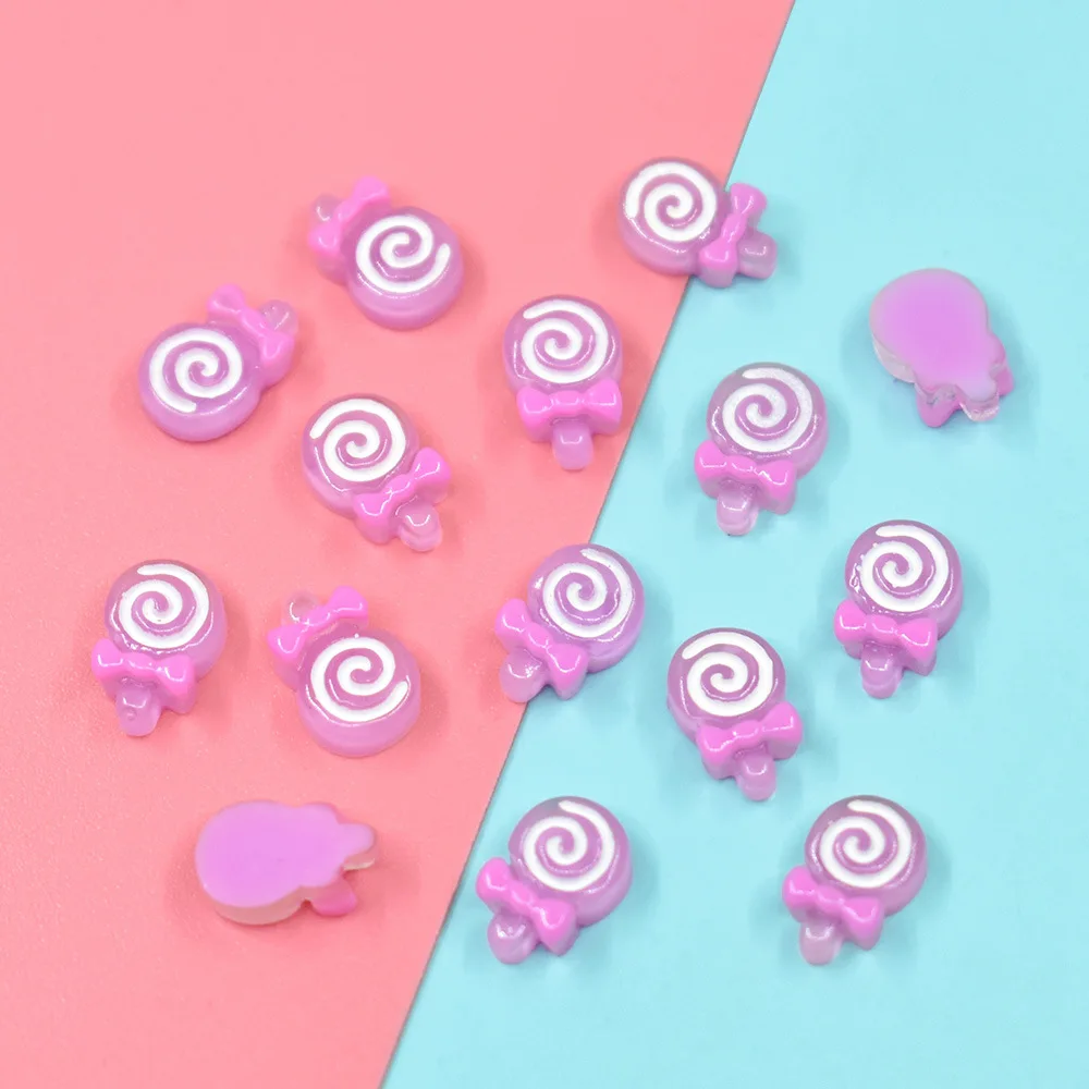 

5g Mini Candy Flatback Resin Slime Charms Imitation Food Play Resin Accessories Diy Headdress Phone Case Jewelry Craft Supply