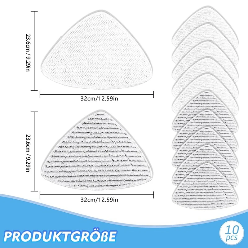 10 шт. сменные чехлы для пароочистителя аксессуары Vileda и Steam Plus