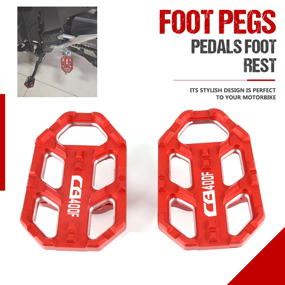 

MOTORCYCL Rear Foot Brake Lever Pedal Enlarge Extension Peg Pad Extender 2010-2023 For HONDA CBR500R CBR400R CB300R CBR650R