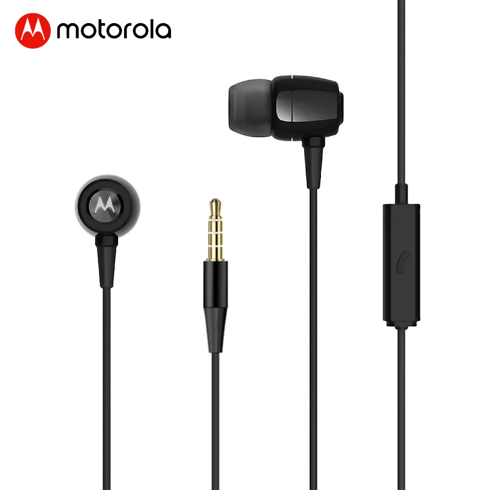 Оригинальные проводные наушники Motorola ультралегкие металлические