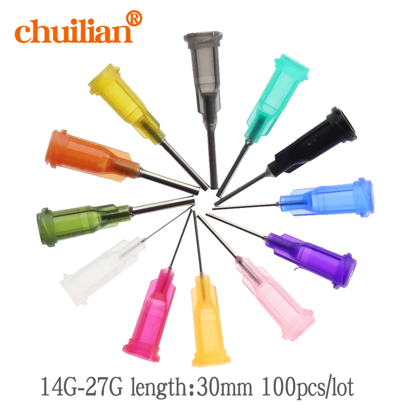 

Иглы для дозатора клея Chuilian 14-27G