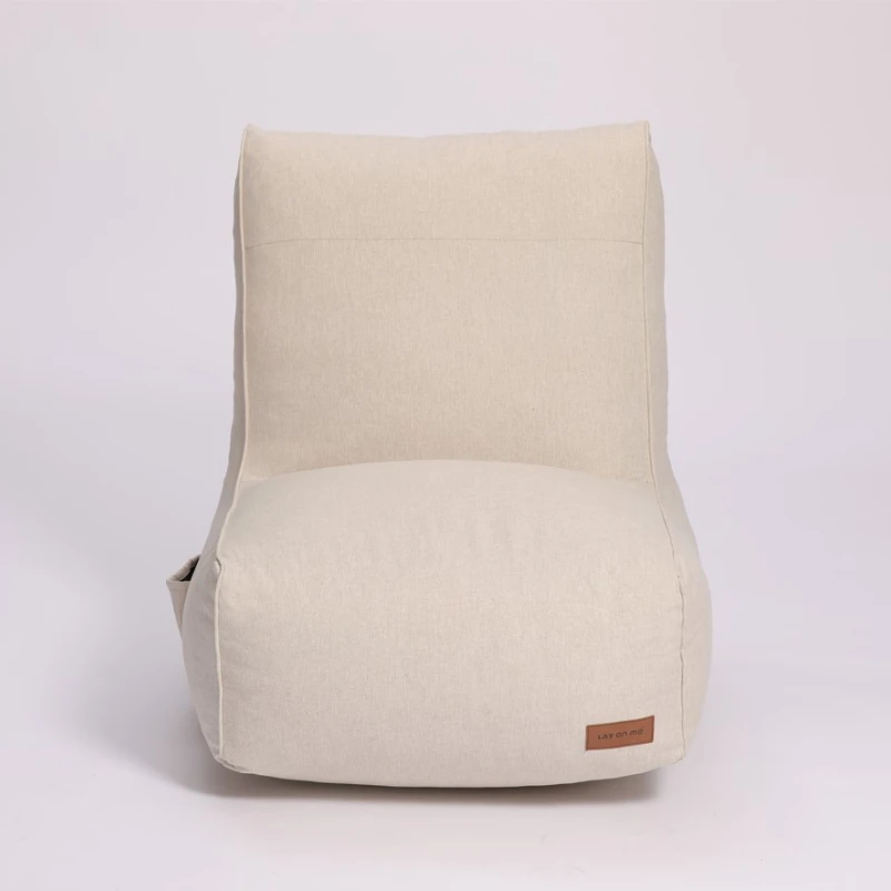 

BeanBag Filled Bean Bag Chair Recliner sofa bed Indoor Living Room Sofas Folding Reclining