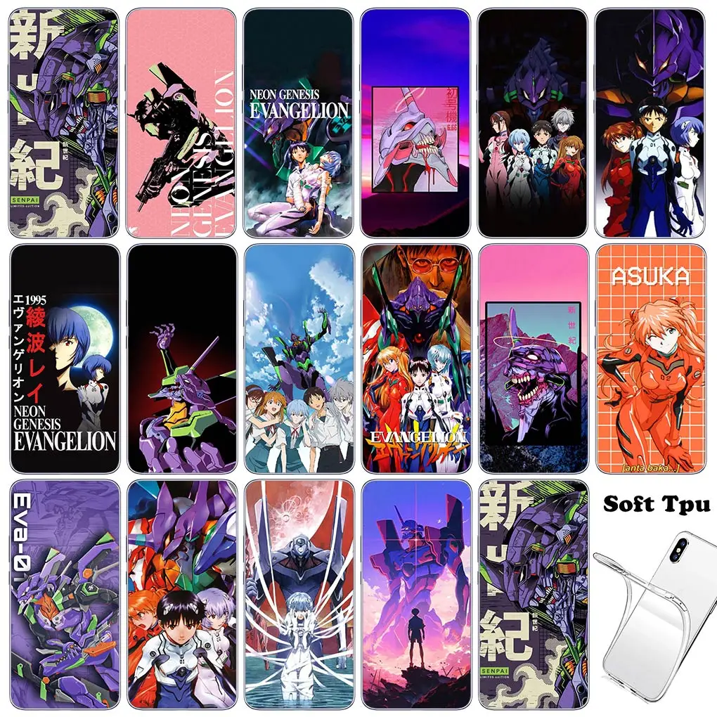 N-Neons G-Genesis E-Evangelions Phone Cover for Motorola Moto G13 G14 G53 G54 G62 G72 G82 G84 E13 E20 G42 G32 G23 G22 Case