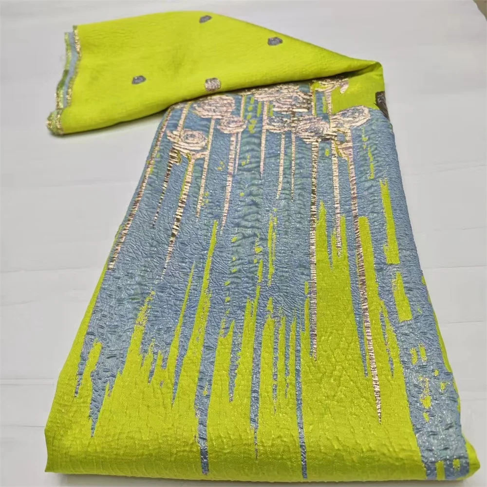 Новинка 2024 кружевная ткань модное нигерийское кружево из парчовой ткани