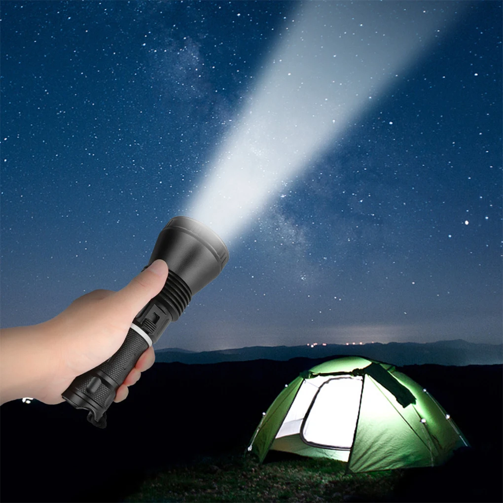 

LED Ultra Bright Fill Flashlight Battery Powered Light Aluminum Alloy Multi-function Night-lights Torch for Outdoor Diving