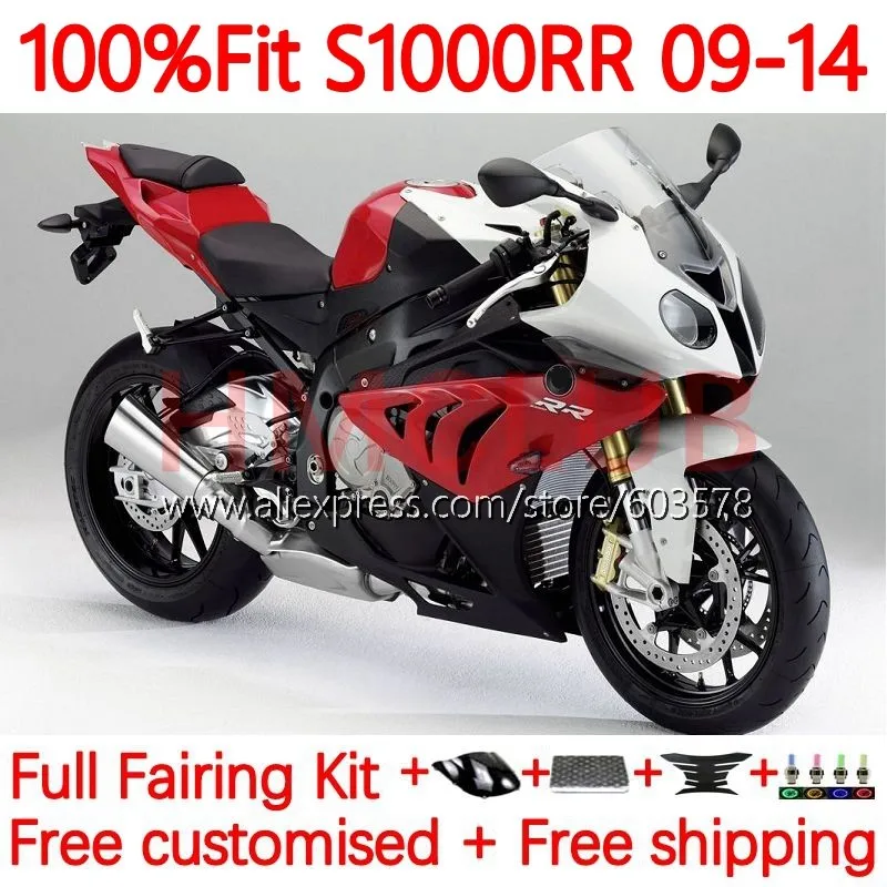 

Injection For BMW S 1000 1000RR S1000 RR S1000RR 2009 2010 2011 2012 2013 2014 09 10 11 12 13 14 glossy black Fairings 149No.1