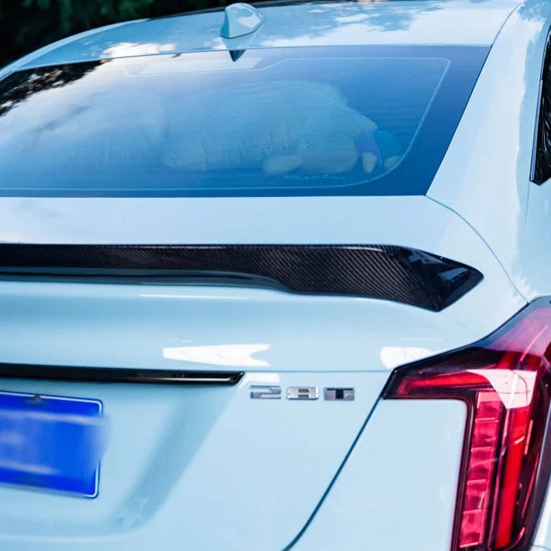 Подходит для Cadillac Ct5 устанавливаемый за рубежом V-образный хвост без перфорации
