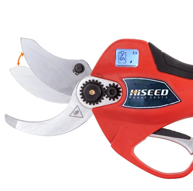 

40mm cutting diameter lithium ion battery pruners powered secateurs electric loppers vineyards pruning shears