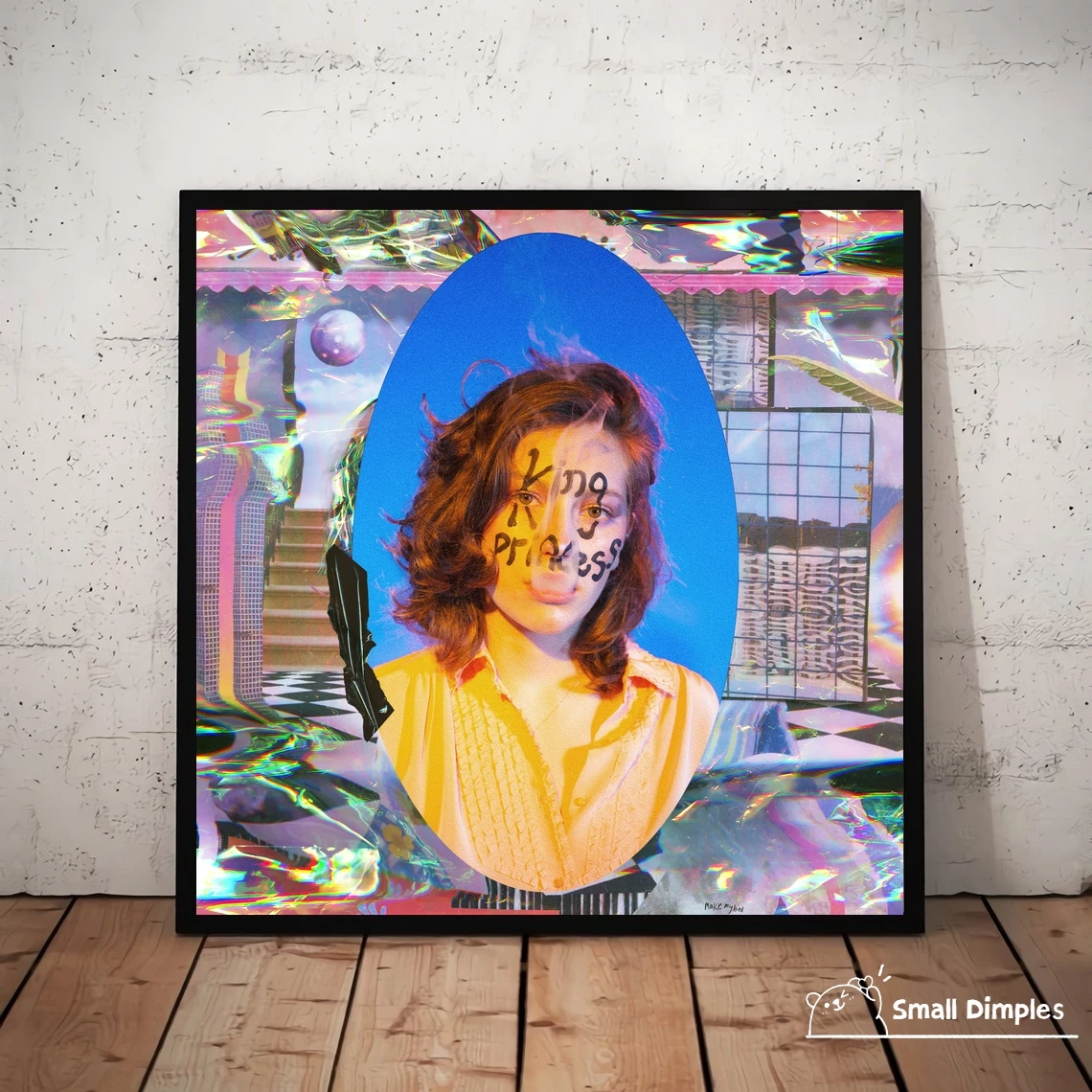 King Princess Make My Bed Music Album Cover Poster Canvas Art Print Home Decoration Wall Painting (No Frame)
