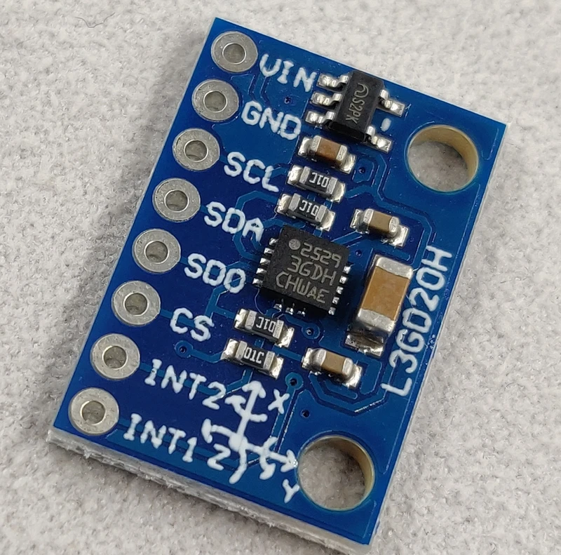 

GY-L3GD20H L3GD20HTR ST three-axis gyroscope module angular speed module