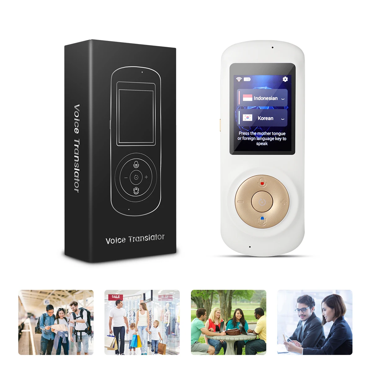Translator device T2S support 82  Languages electronic pocket translator for  language translator images - 6