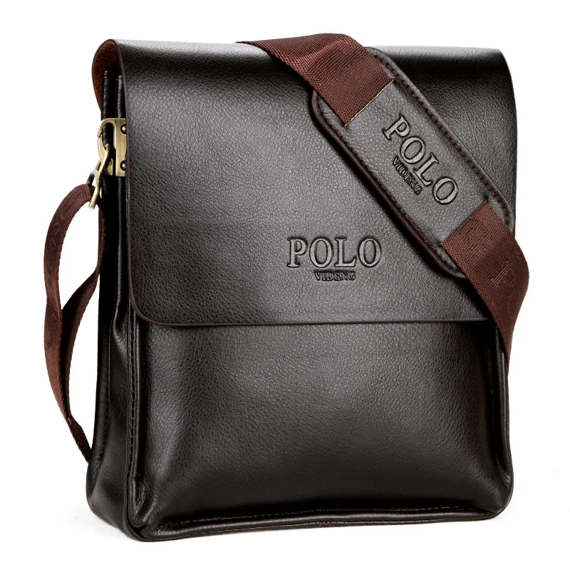 Shoulder Bag Luxury Vintage Men Briefcase Boy Waterproof Leather Business Style Men's Messenger Crossbody Designer Handbag