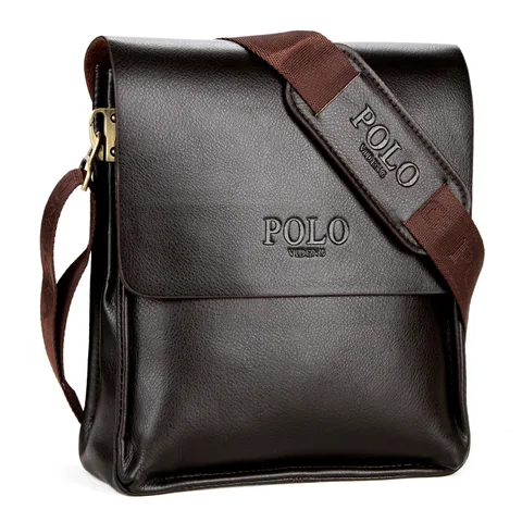 Сумка на плечо Мужская винтажная, роскошный портфель для мальчиков, кожаный мессенджер в деловом стиле, дизайнерская сумочка кросс-боди