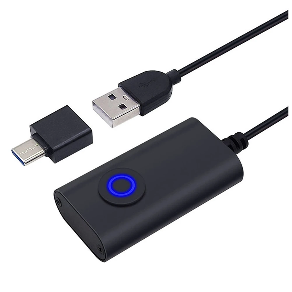 

2 in 1 USB Mouse Jiggler Undetectable Mouse Mover Automatic Computer Mouse Mover Jiggler Keeps Computer Awake Mouse