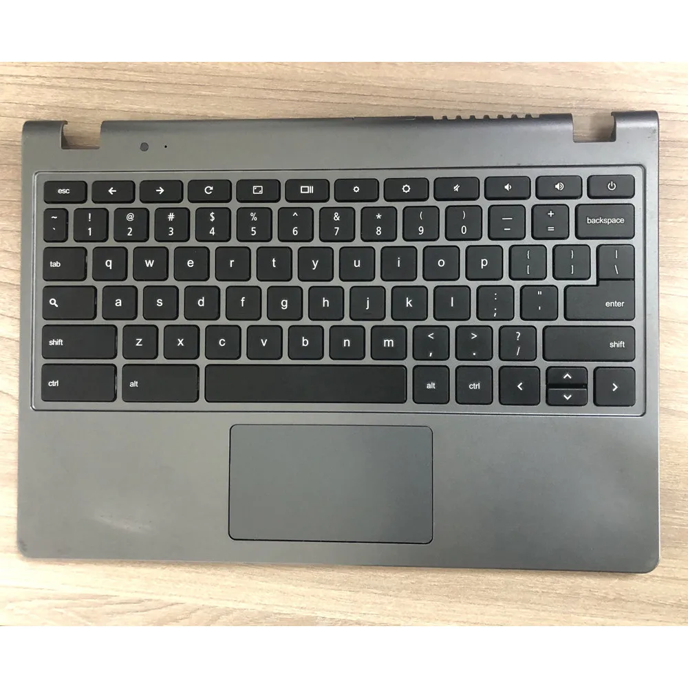 

60.SHEN7.006 Laptop Gray Palmrest Upper Case with Keyboard and Touchpad Assembly for Acer 11 C720 C720P