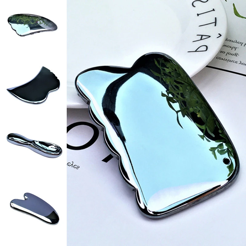 

Terahertz Energy Stone Meridian Scraping Board Acupuncture Point Massager Face Eye Slimming Beauty Care Guasha Massage Tool