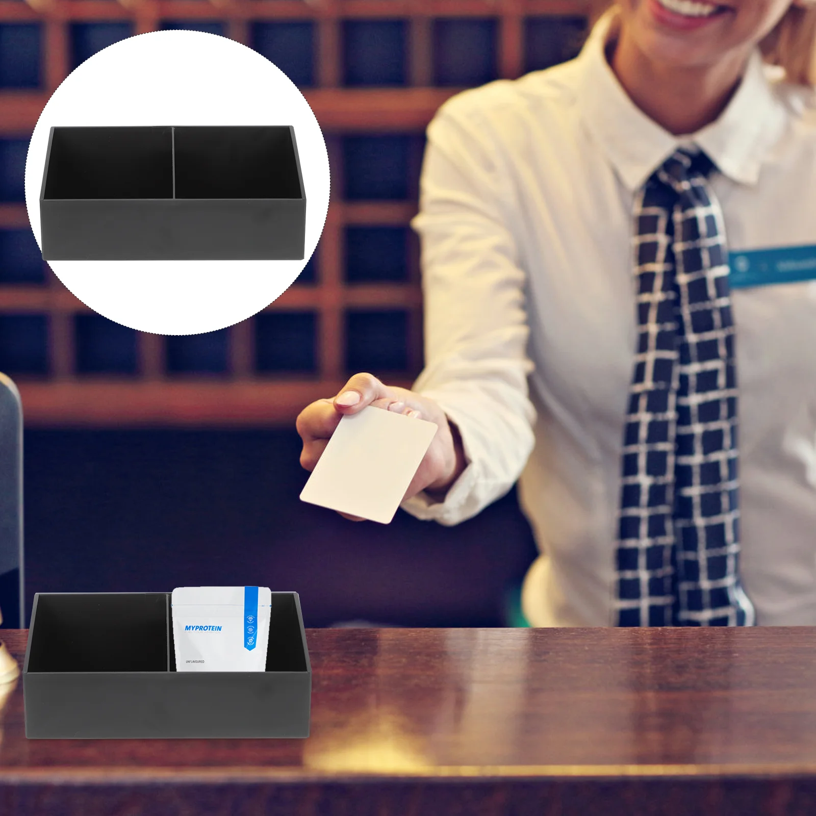 

Coffee Organizer Tea Box Holder Bag Storage Condiment Stationpacket Bags Sugar Bar Hotel Desktop Countertop Container Pods Bin