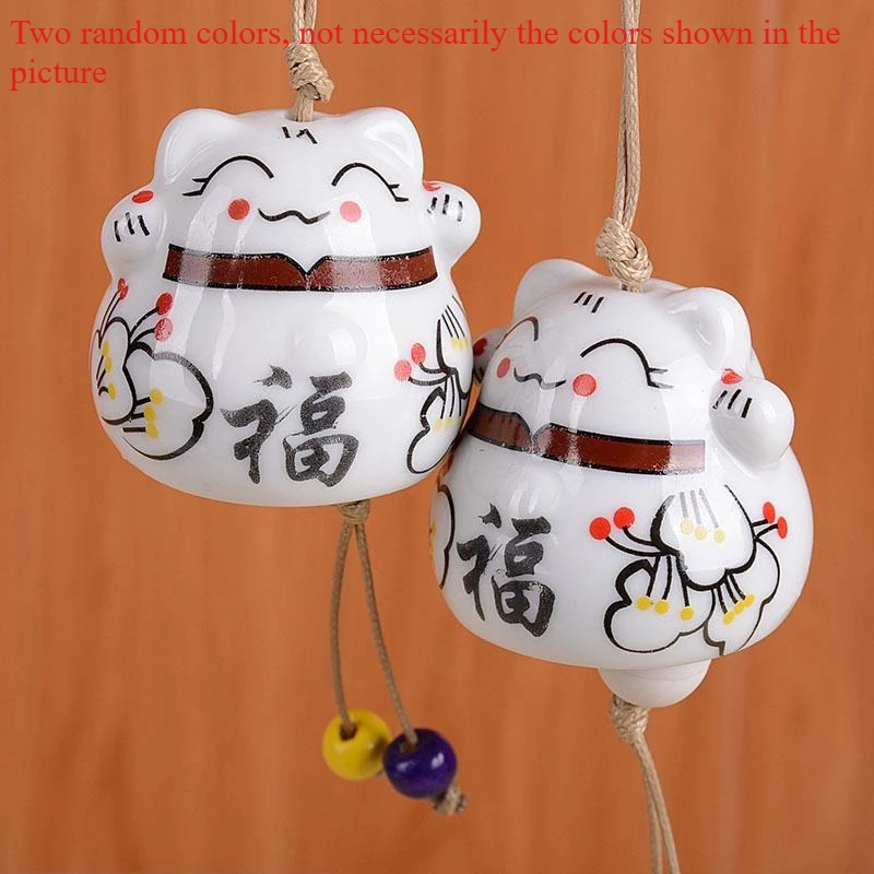 

Керамические колокольчики Lucky Cat