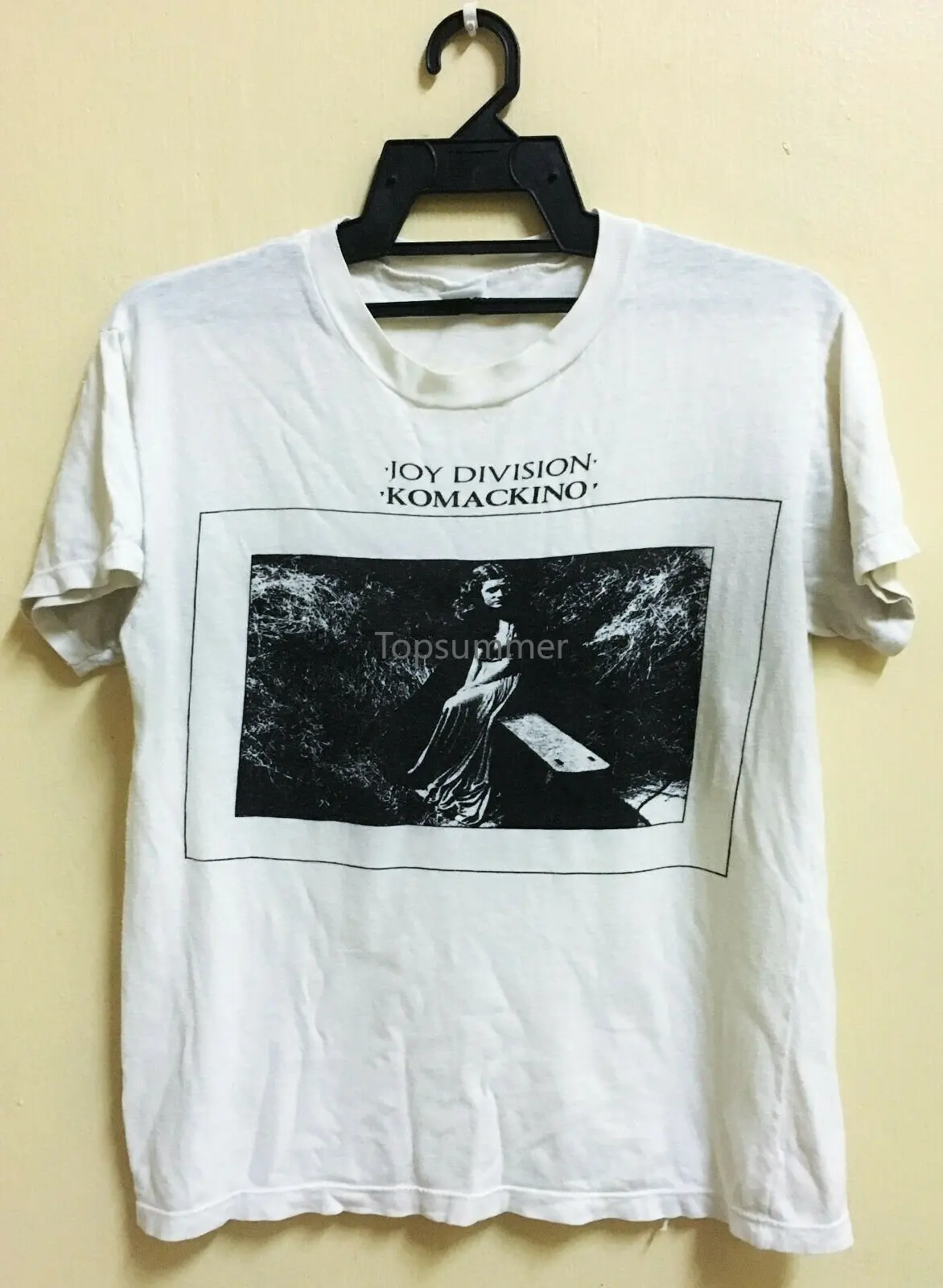 

Vintage 1980S Joy Division Komackino Punk Rock Tour Concert T-Shirt New Order