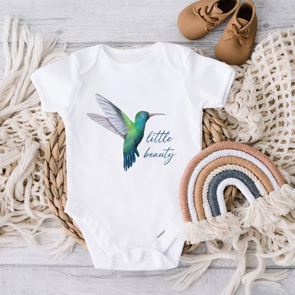 

Детское боди с принтом «Колибри», в подарок