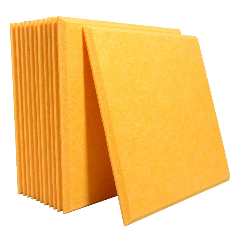 

Studio Sound Absorbing Panel Soundproof Acoustic Treatment Fake Wall Panels 6pcs Rectangle Studio Soundproofing Wall Stickers