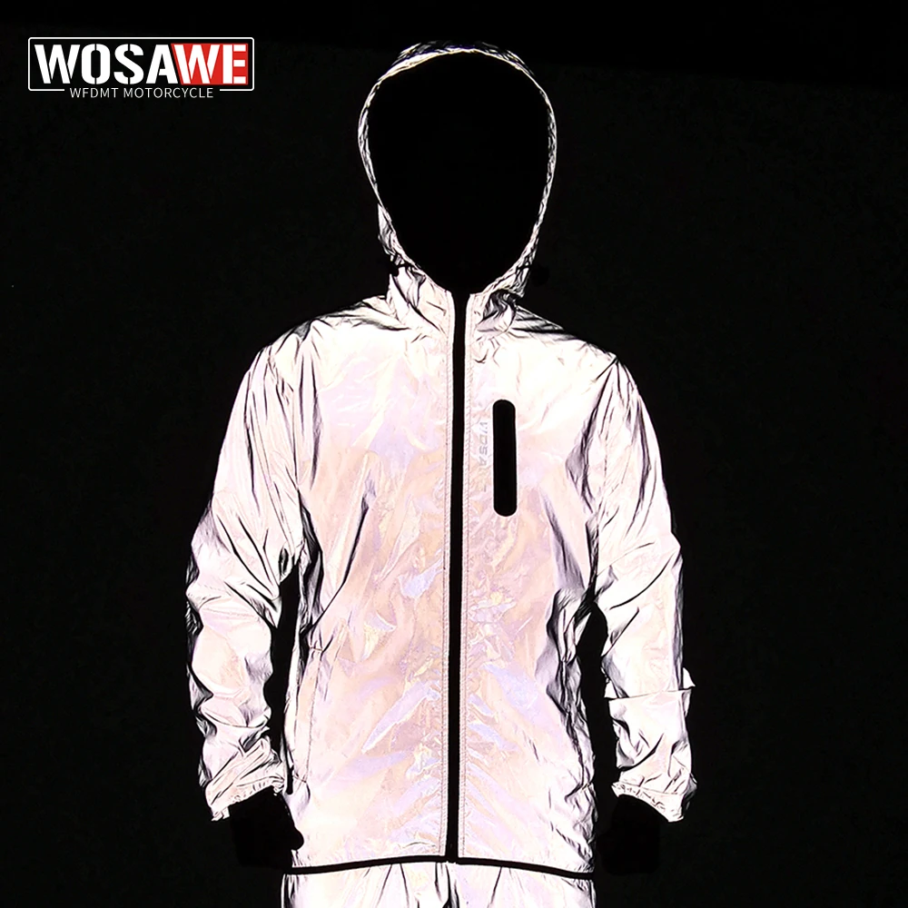 Мотоциклетная куртка WOSAWE мужская с капюшоном для мотокросса Водонепроницаемая