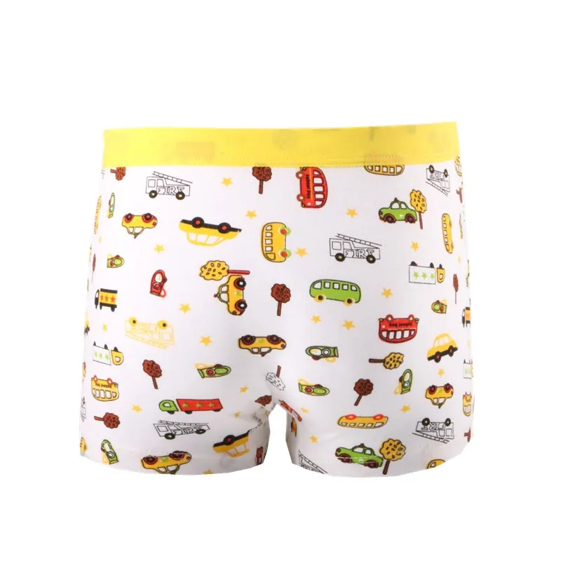 

6 Pcs/Lot Cartoon Boxers Panties Boys Underpants Lycra Bear Children's ctnm0004